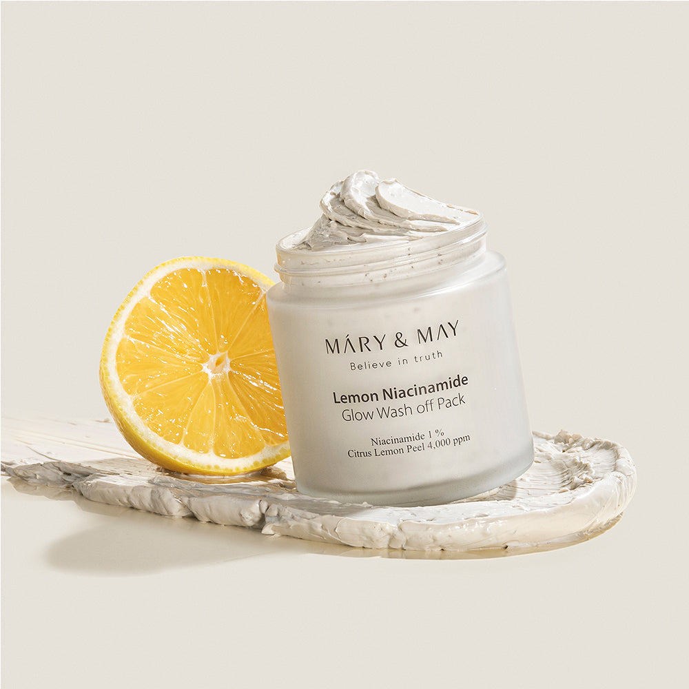Mary&May Lemon Niacinamide Glow Wash Off Pack 125g product image 5