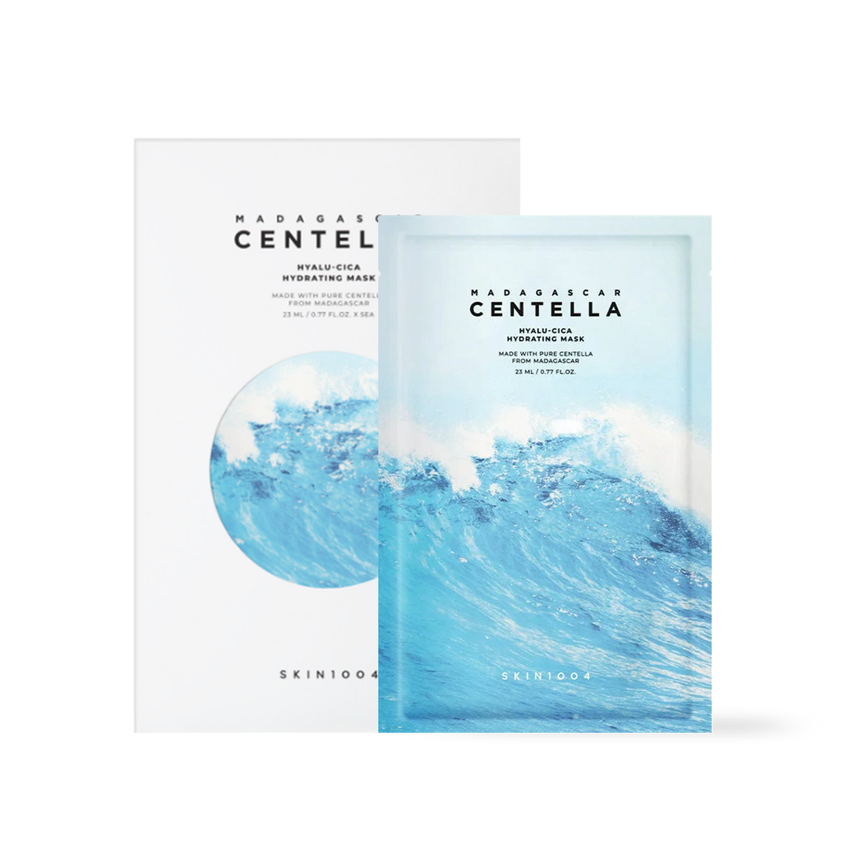 SKIN1004 Madagascar Centella Hyalu-Cica Hydrating Mask 23ml 5ea — main product packshot
