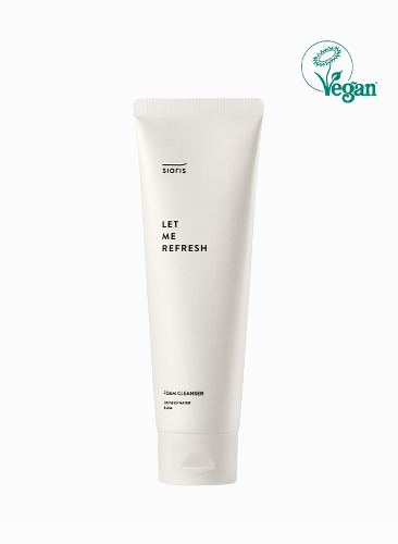Sioris Let Me Refresh Foam Cleanser 120ml — official product image 4