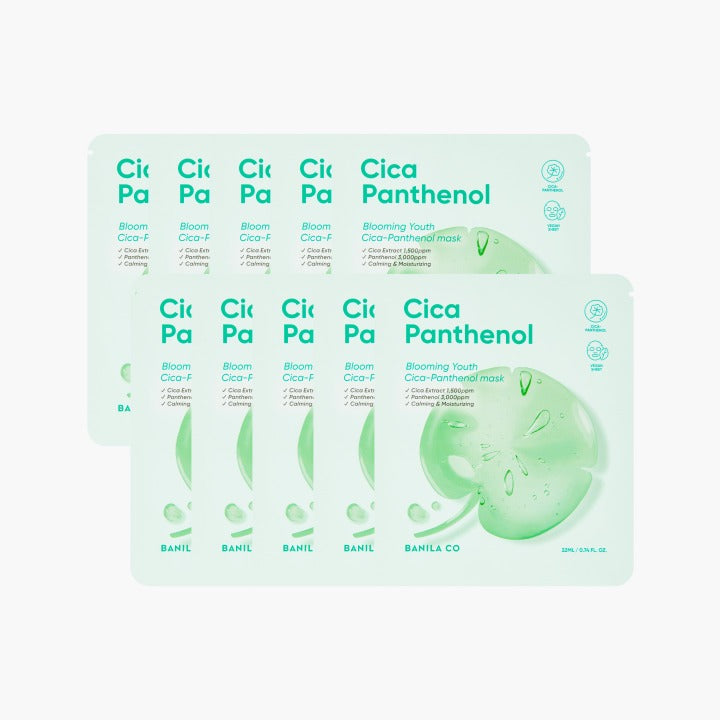 Banila Co Blooming Youth Cica-Panthenol Mask 10ea product image 6