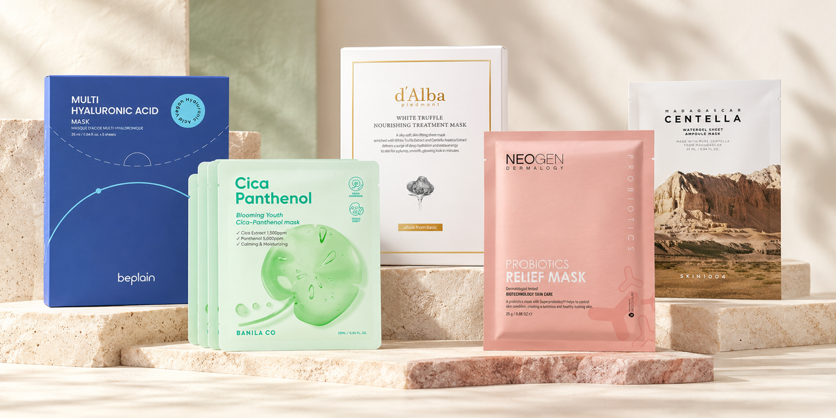 Best Korean Sheet Masks for Hydration, Calm & Glow in Morocco: 6 Products Compared