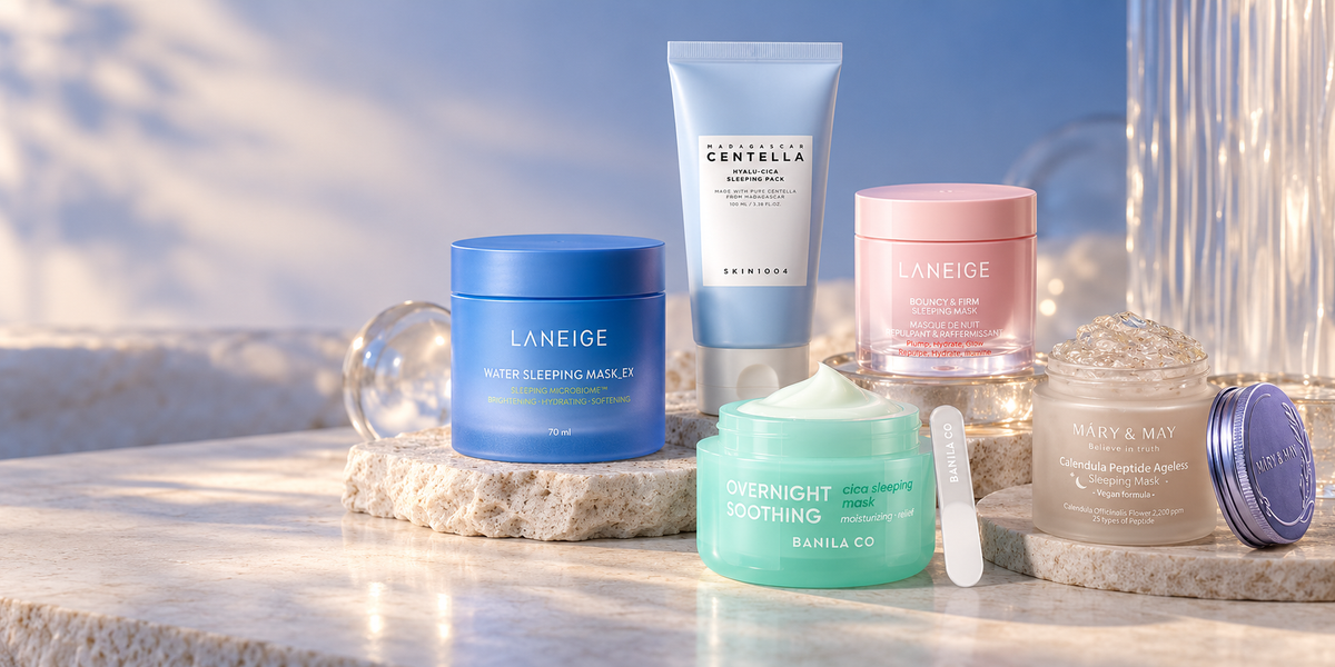 Le migliori sleeping mask coreane per l’idratazione notturna in Europa: 6 prodotti a confronto
