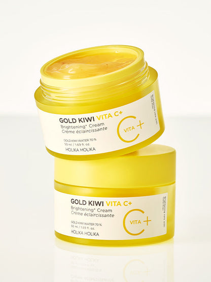 Holika Holika Gold Kiwi Vita C Plus Brightening Cream 50ml – official product image 6