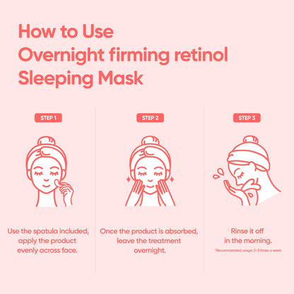 Banila Co Overnight Firming Retinol Sleeping Mask 100ml product image 4