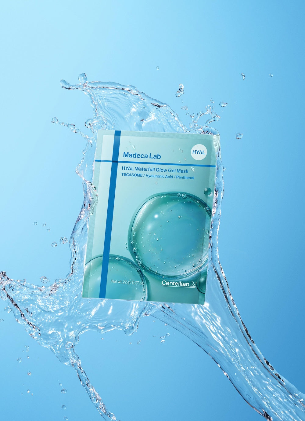 Centellian24 Madeca Lab Hyal Waterfull Glow Gel Mask 1EA — product detail image 4