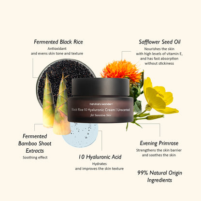 Haruharu Wonder Black Rice 10 Hyaluronic Cream 50ml — product image 5