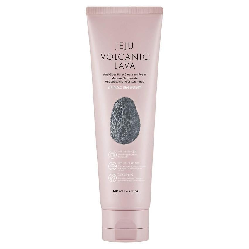 The Face Shop Jeju Volcanic Lava Anti-Dust Pore-Cleansing Foam 140ml — main product image