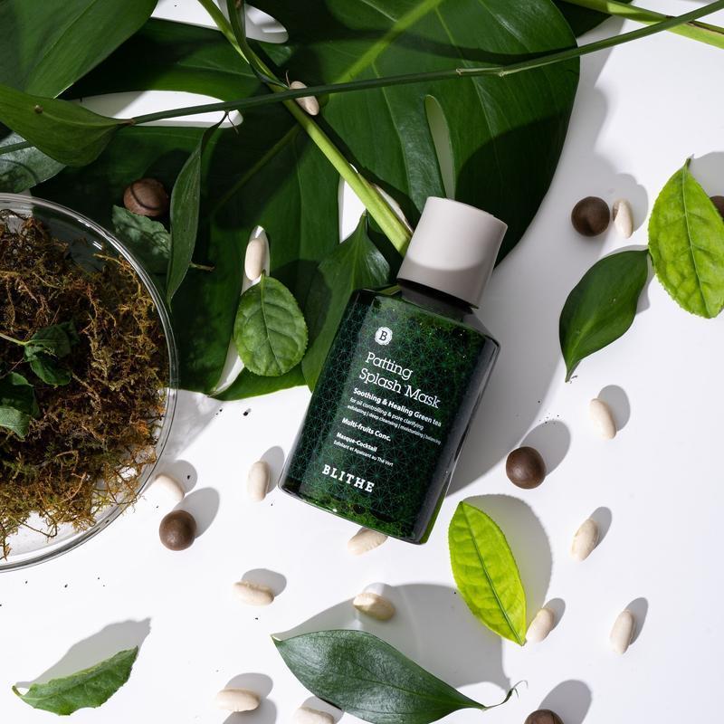 Blithe Patting Splash Mask Soothing &amp; Healing Green Tea 150ml product detail image 3