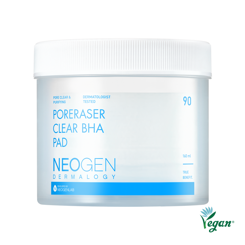 Neogen PoreRaser Clear BHA Pads 160ml (90 Pads) — Neogen official product image