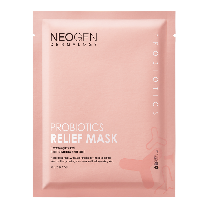 Neogen Probiotics Relief Sheet Mask (25ml x 5) — Neogen official product image