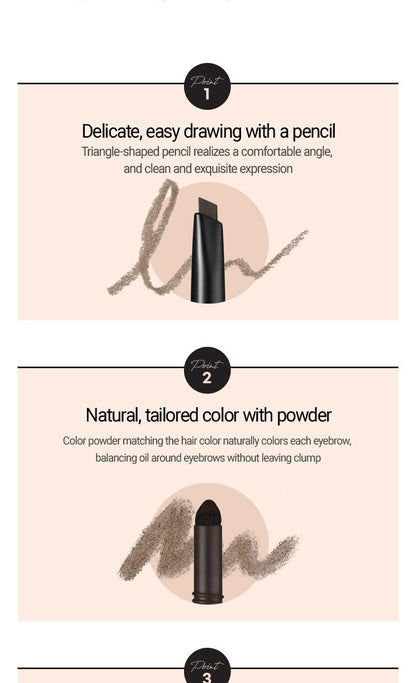 WAKEMAKE Powder Jet Dual Brow 0.75g - 