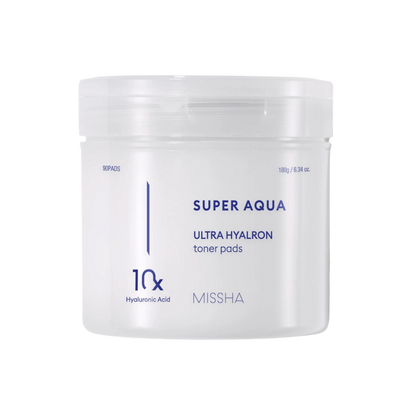 Missha Super Aqua Ultra Hyalron Toner Pads 180g/ 90pcs product image
