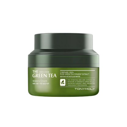 TONYMOLY The Chok Chok Green Tea Watery Moisture Cream 100ml - main product image