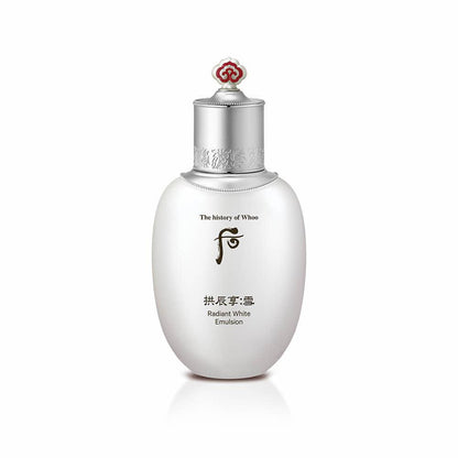 THE WHOO Gongjinhyang Radiant White Emulsion 110ml — official product image 1
