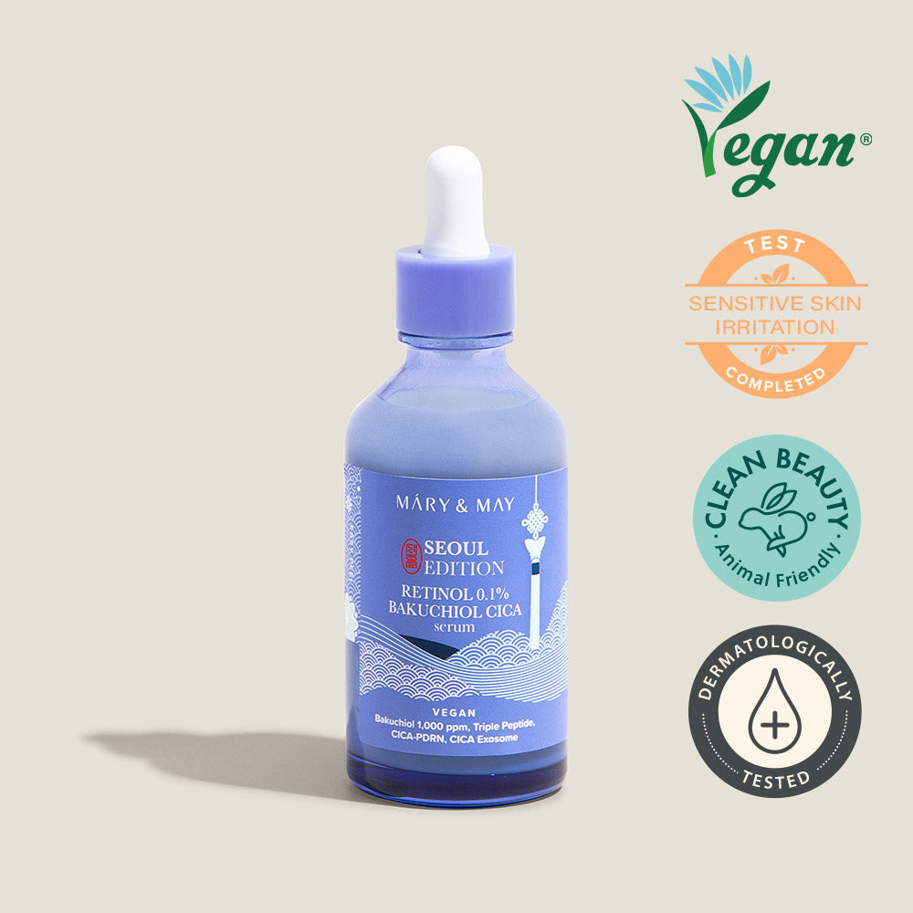 Mary&amp;May Retinol 0.1% Bakuchiol Cica Serum 80ml - Rentinol Serum product image 6