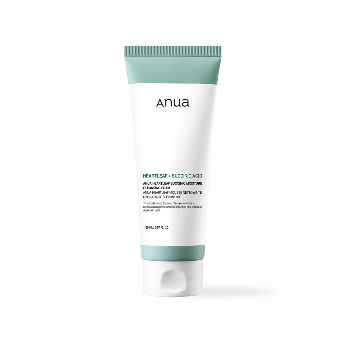 Anua HEARTLEAF SUCCINIC MOISTURE CLEANSING FOAM 150ml