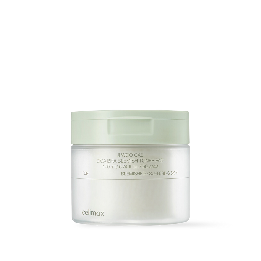[celimax] Ji Woo Gae Cica BHA Blemish Toner Pad 60pad