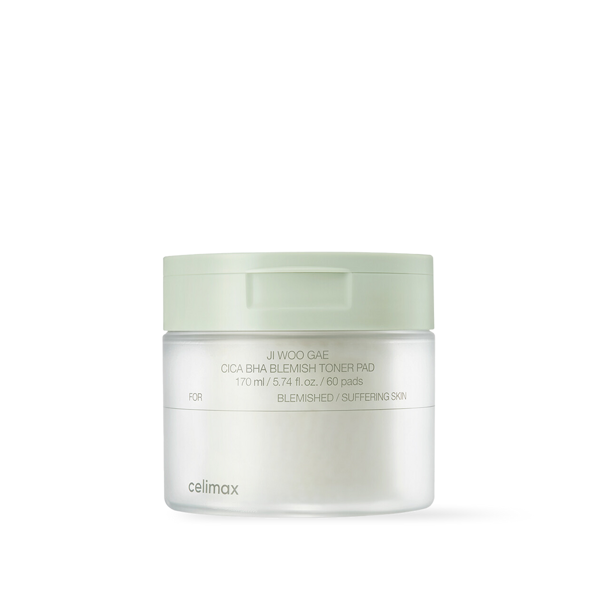 [celimax] Ji Woo Gae Cica BHA Blemish Toner Pad 60pad