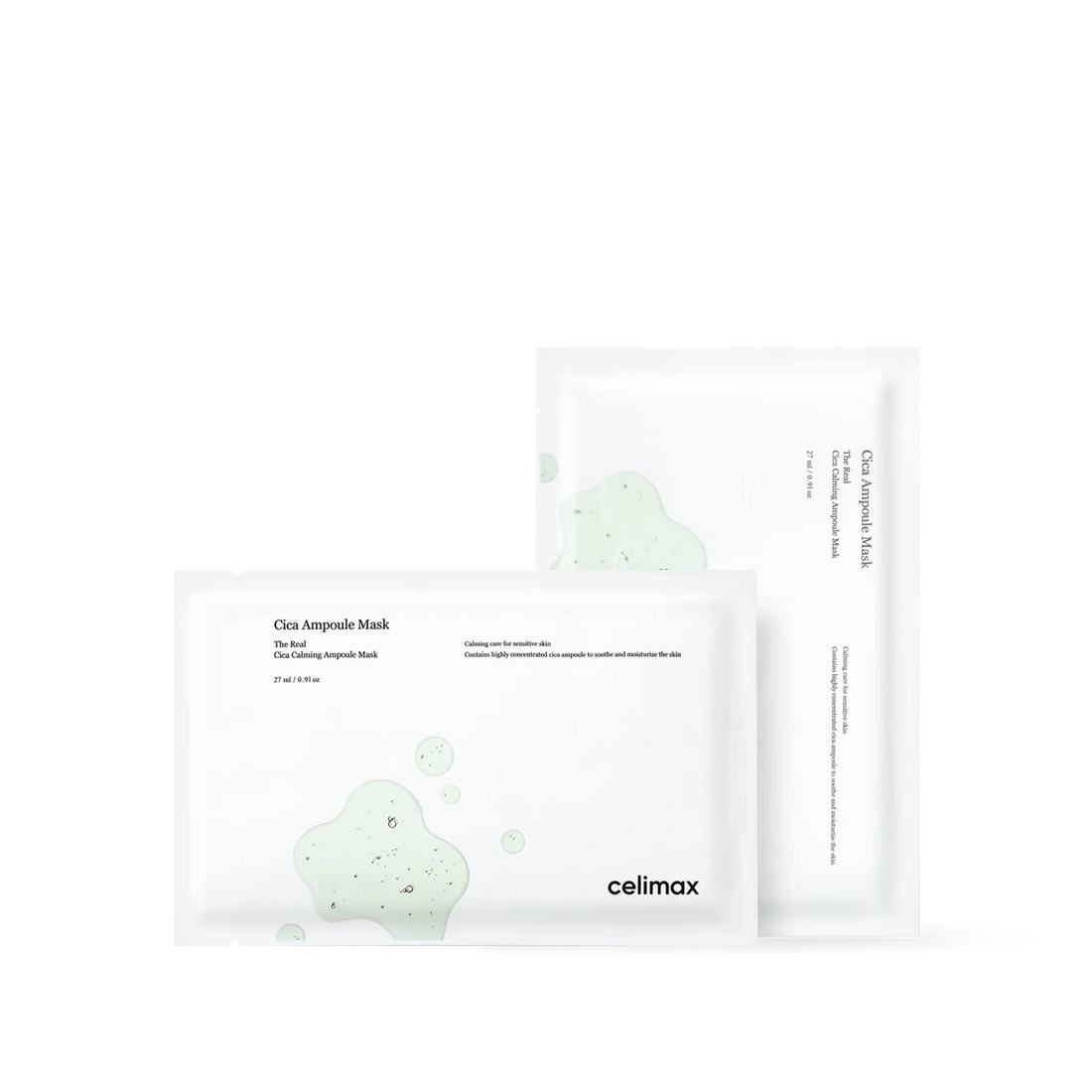 Celimax The Real Cica Calming Ampoule Mask 5ea — Korean skincare product