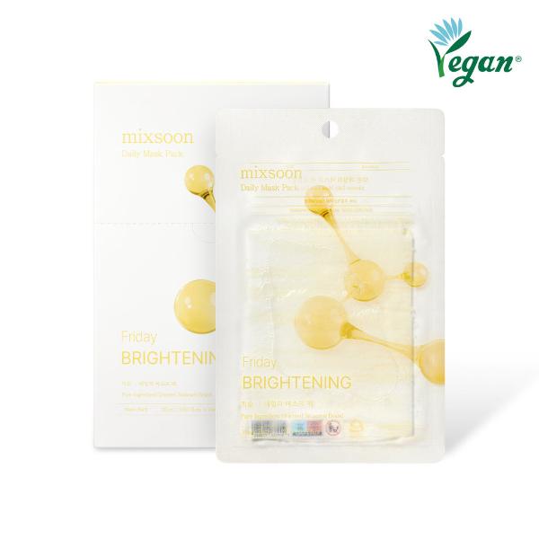 Mixsoon Daily Mask Pack — Friday Brightening 20ml × 10 product image 1