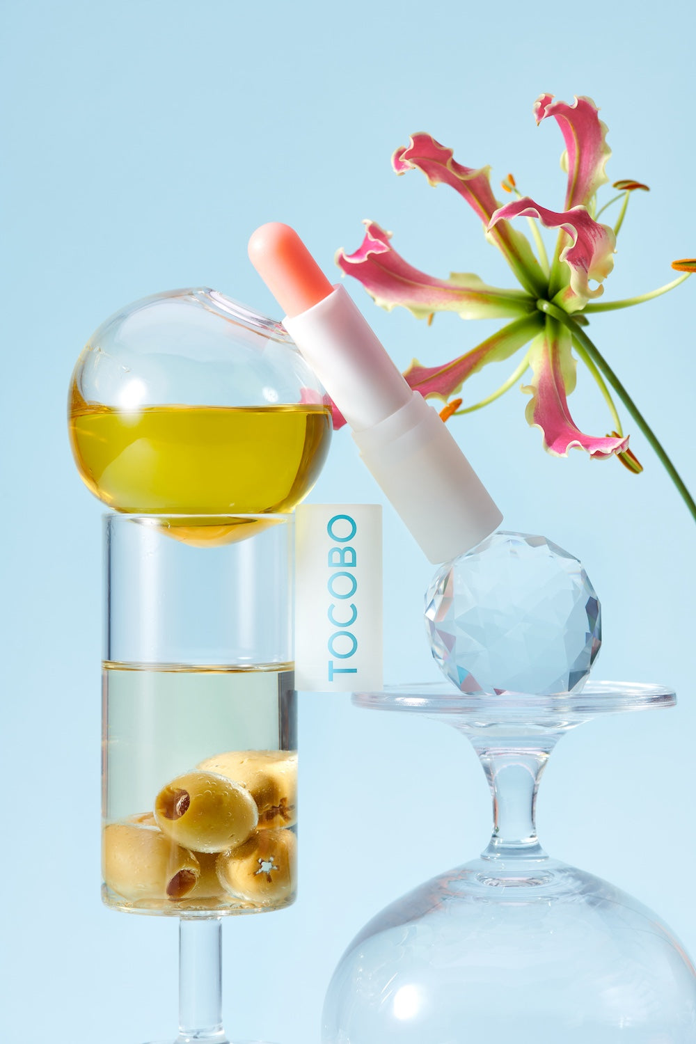 TOCOBO Glow Ritual Lip Balm 001 CORAL WATER 3.5g - product image 3