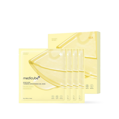 Medicube Kojic Acid Turmeric Brightening Gel Mask 4EA product image