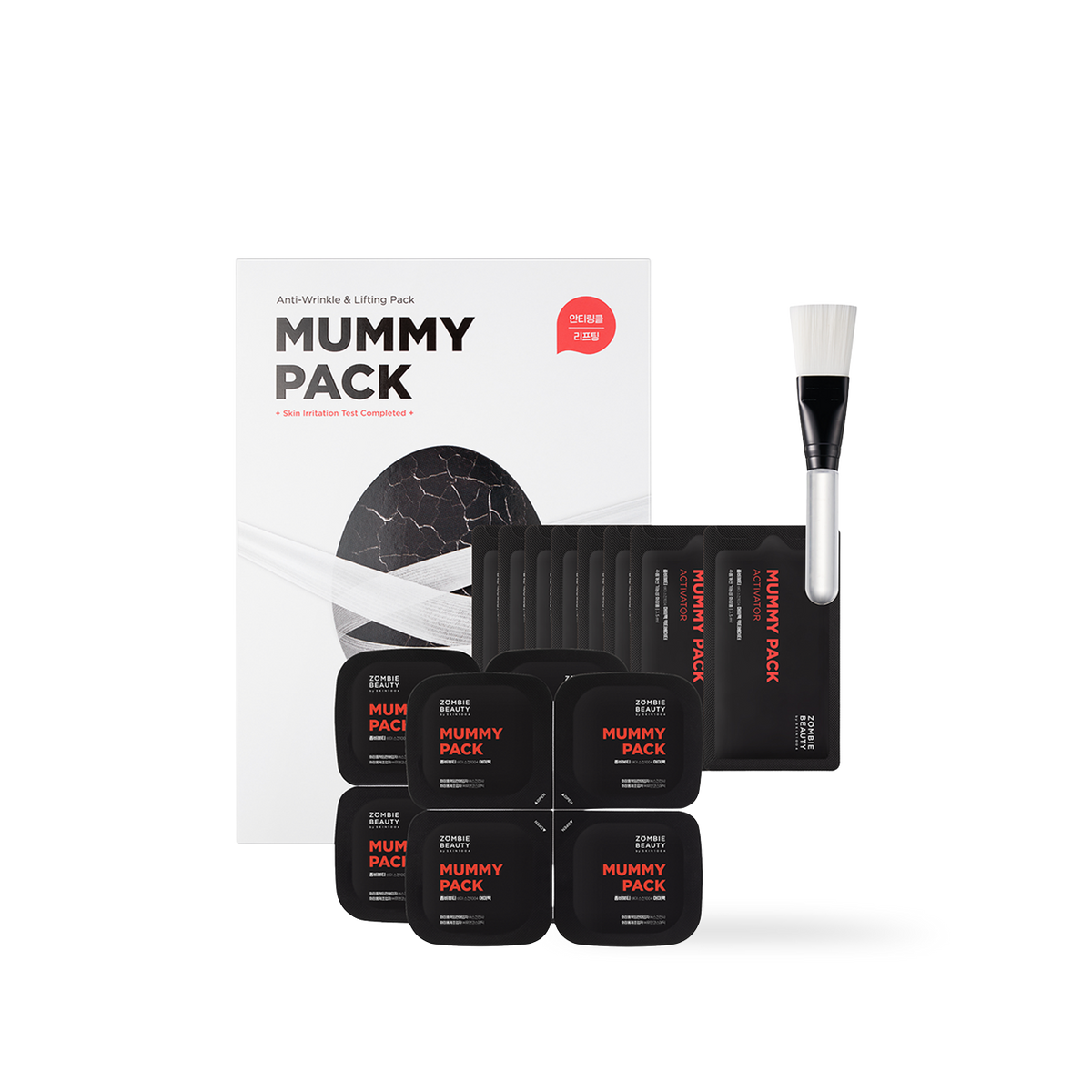 SKIN1004 ZOMBIE BEAUTY by SKIN1004 Mummy Pack &amp; Activator Kit 2g x 8ea 3.5ml x 8ea — main product packshot