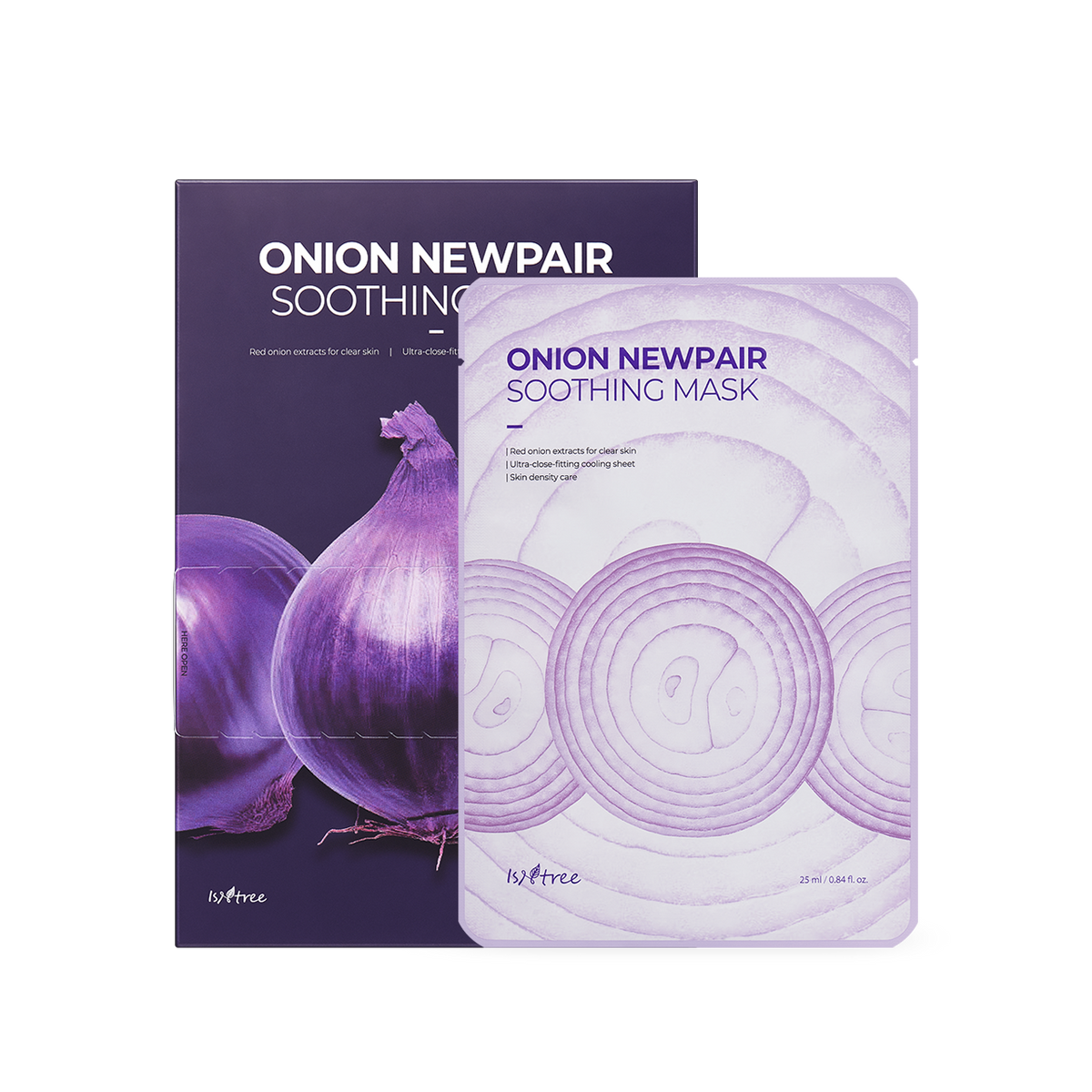 Isntree Onion Newpair Soothing Mask 25g*5ea — Skin Care Masks &amp; Peels product image 303