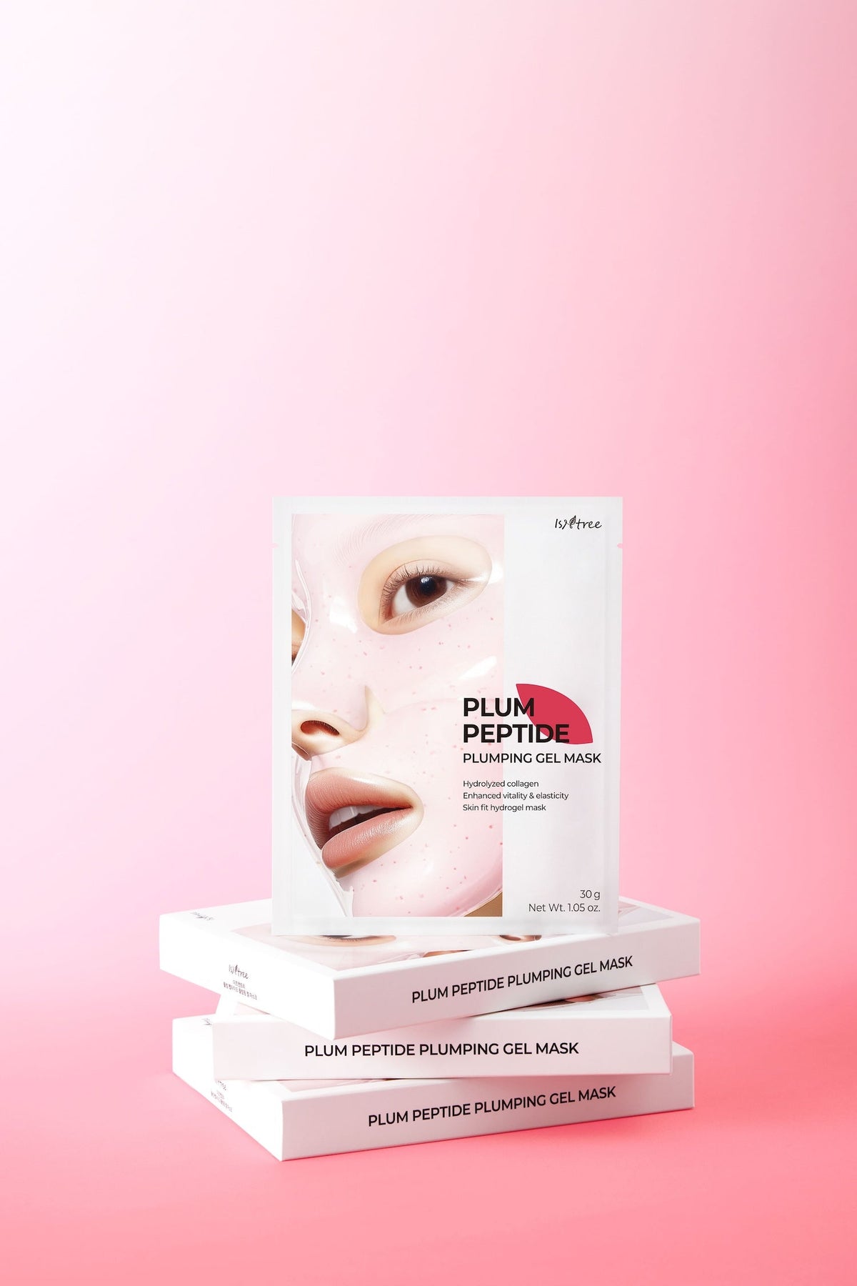 Isntree Plum Peptide Plumping Gel Mask 30g*4ea — Skin Care Masks &amp; Peels product image 329
