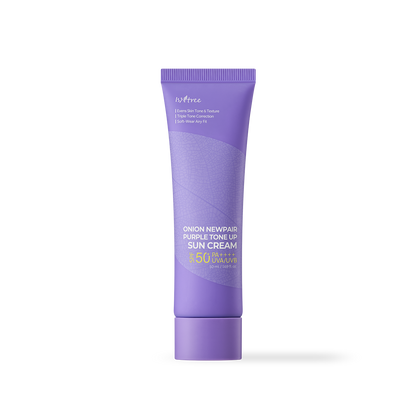 Isntree Onion Newpair Purple Tone Up Sun Cream 50ml — Sunscreen product image 345