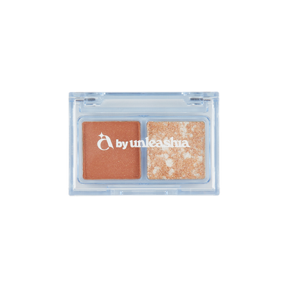UNLEASHIA A by Unleashia Cotton Candy Face Palette No.1 Peach Bronze 1.3g - official product image 2
