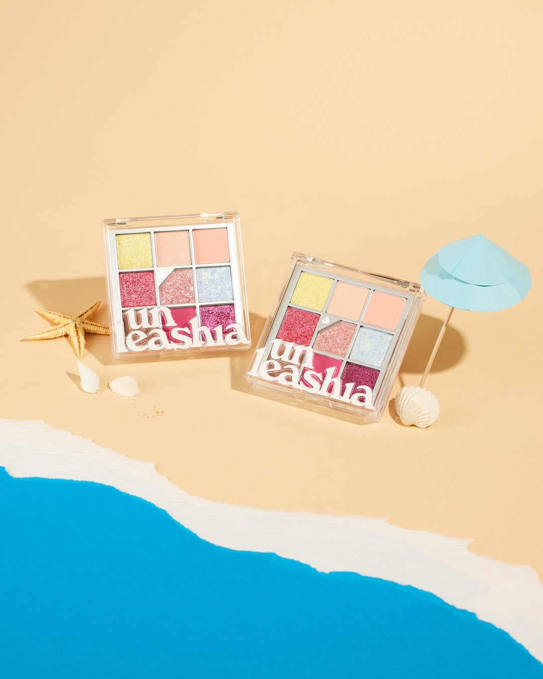 UNLEASHIA Glitterpedia Eye Palette No.7 All of Peach Ade 6.9g_MX - official product image 9