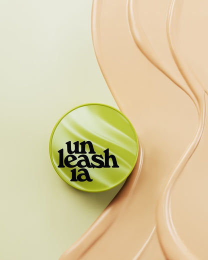 UNLEASHIA Satin Wear Healthy-Green Cushion Re-Feel 11N Floral White 15g - official product image 24