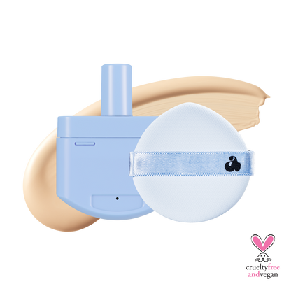 UNLEASHIA Babe Skin Baby Blue Cushion Re-Feel 21N Fluffy 15g - official product image 2