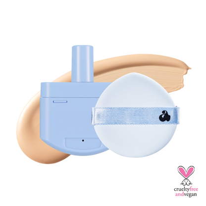 UNLEASHIA Babe Skin Baby Blue Cushion Re-Feel 21N Fluffy 15g - official product image 17