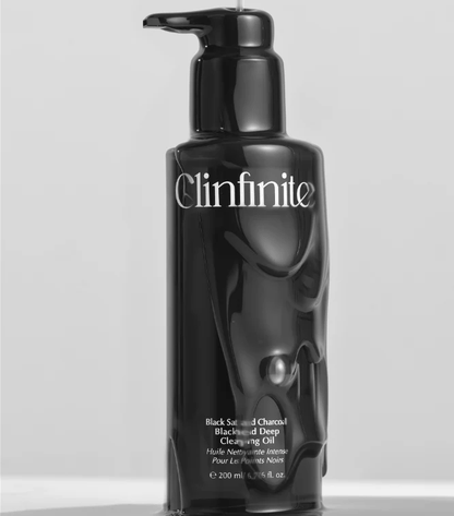 Clinfinite Black Salt &amp; Charcoal Blackhead Deep Cleansing Oil 200ml product image 6