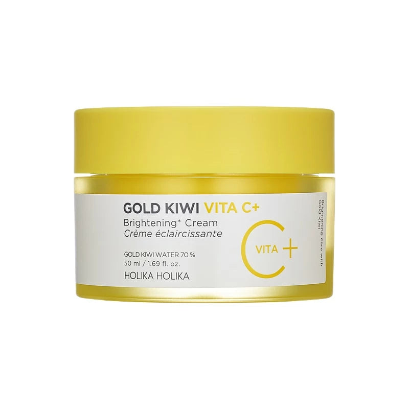 Holika Holika Gold Kiwi Vita C Plus Brightening Cream 50ml – official product image 2