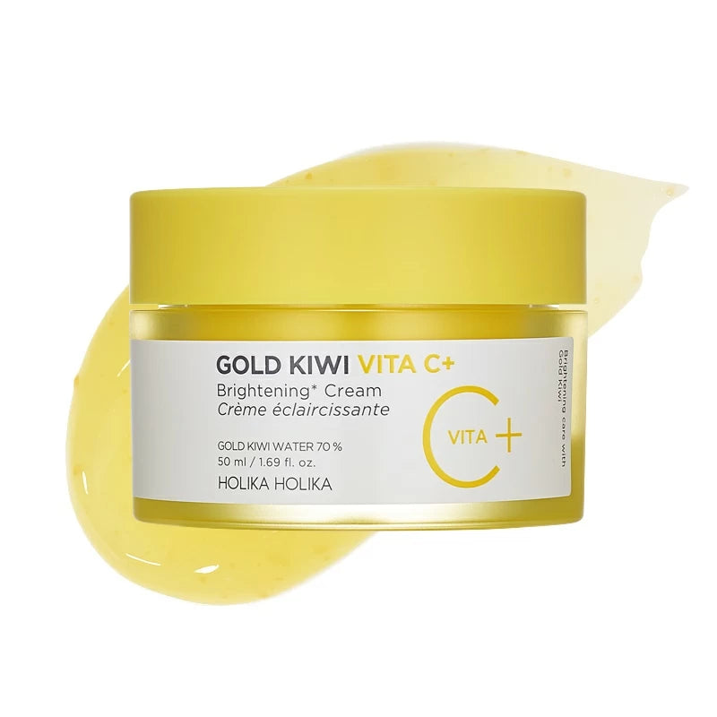 Holika Holika Gold Kiwi Vita C Plus Brightening Cream 50ml – official product image 4
