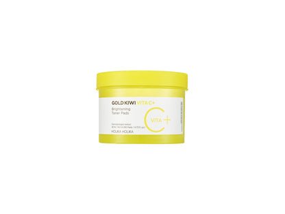 Holika Holika Gold Kiwi Vita C Plus Brightening Toner Pad 80pcs – official product image 2