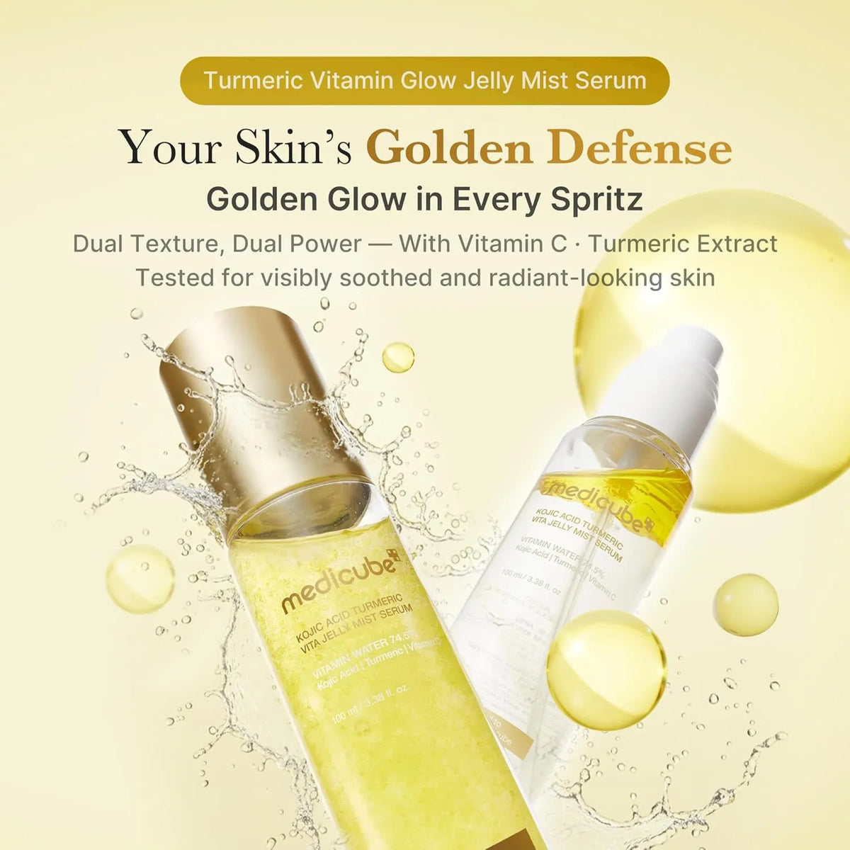 Medicube Kojic Acid Turmeric Vita Jelly Mist Serum 100ml product image 4