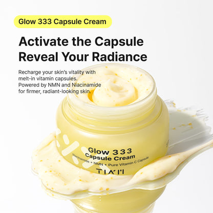 TIAM Glow 333 Capsule Cream 50ml — official product image 3