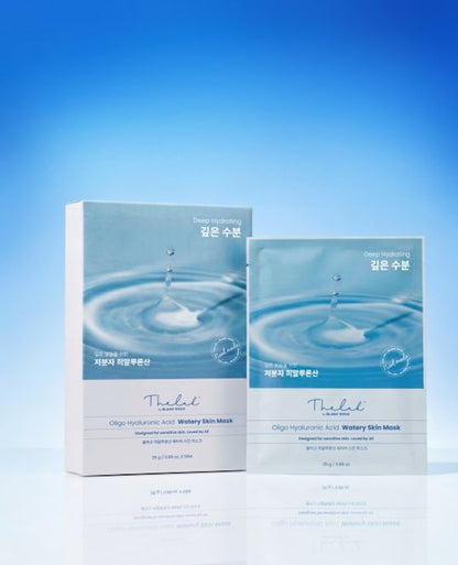 THE LAB by blanc doux Oligo Hyaluronic Acid Watery Skin Mask 10p — official product image 1