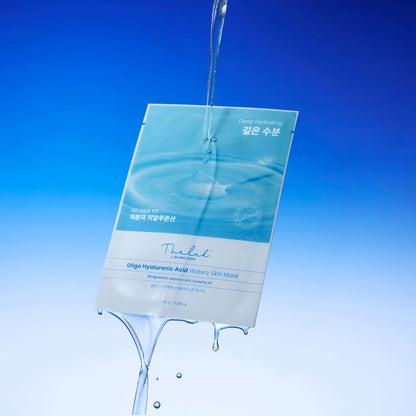 THE LAB by blanc doux Oligo Hyaluronic Acid Watery Skin Mask 10p — official product image 7