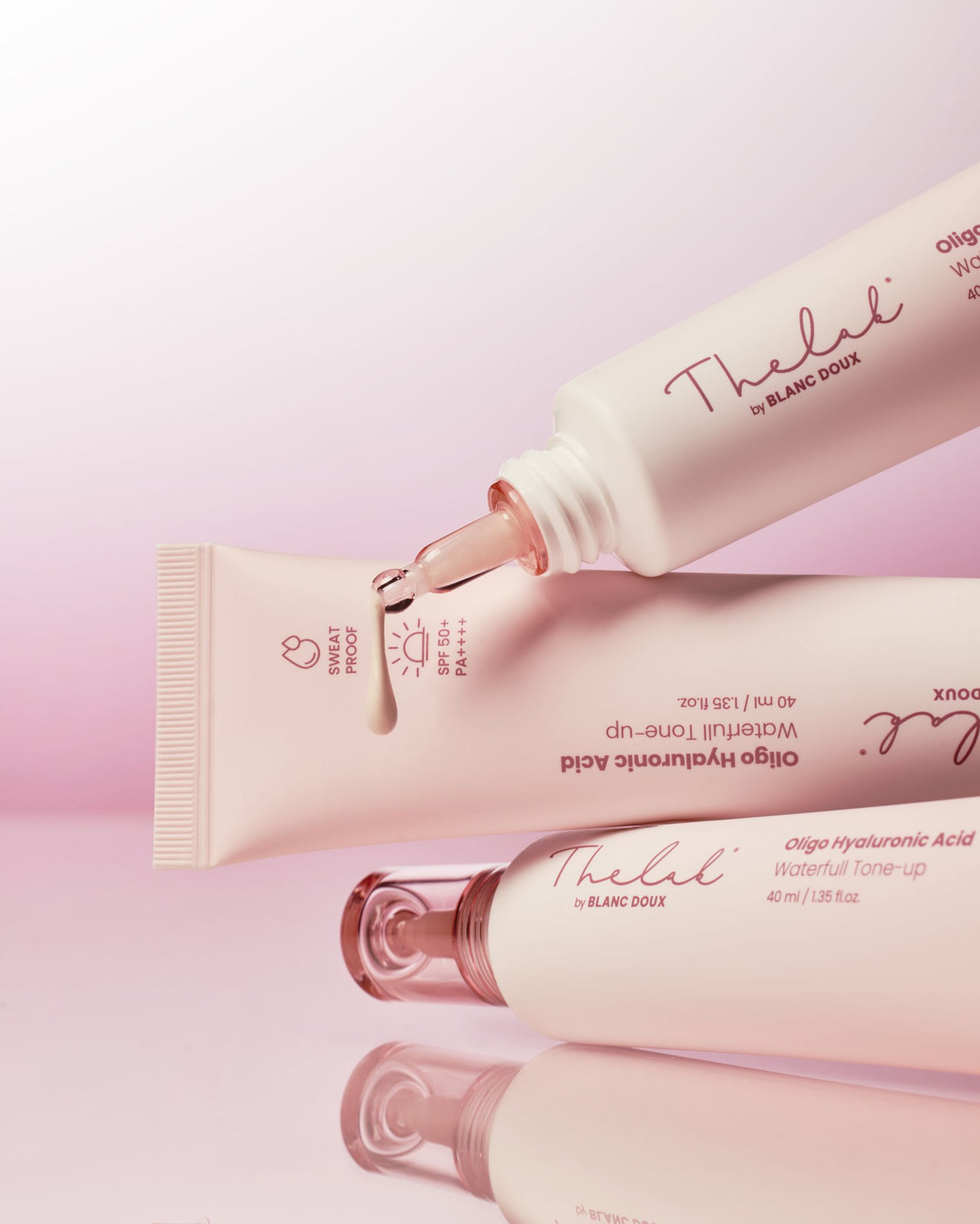 THE LAB by blanc doux Oligo Hyaluronic Acid Waterfull Tone-up 40ml — official product image 4