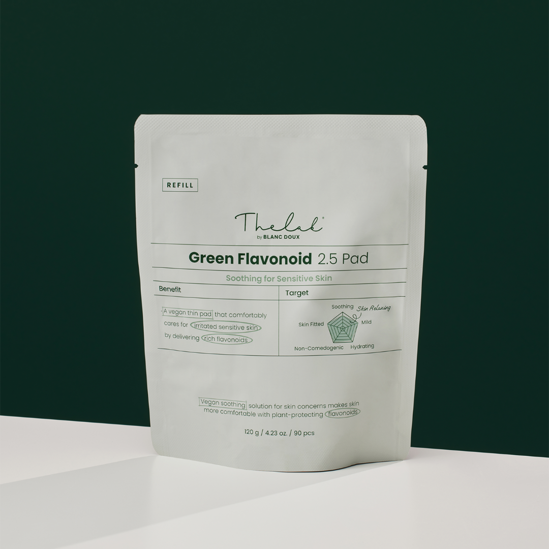 THE LAB by blanc doux Green Flavonoid 2.5 Pad 120g (90p) REFILL — official product image 1