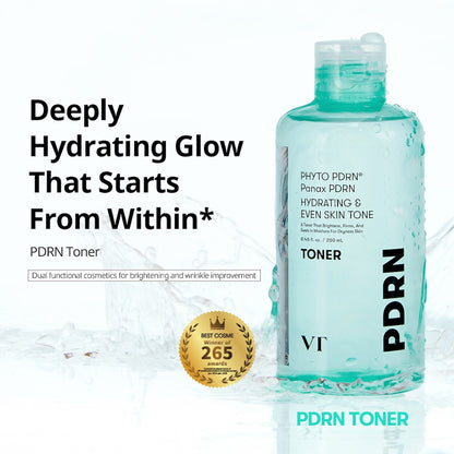 VT Cosmetics PDRN Toner 250ml - official product image 2