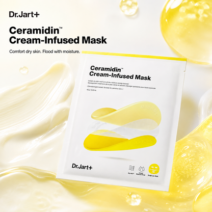 Dr.Jart+ Ceramidin Cream-Infused Mask 18g five-piece set — barrier moisture product image