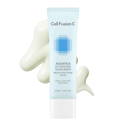 CellFusionC Aquatica UV Defense Sunscreen OTC 50ml — product detail image 2