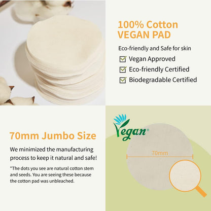 Numbuzin No. 3 Radiance Glowing Jumbo Essence Pads 70 ct, 150ml — official product image 7