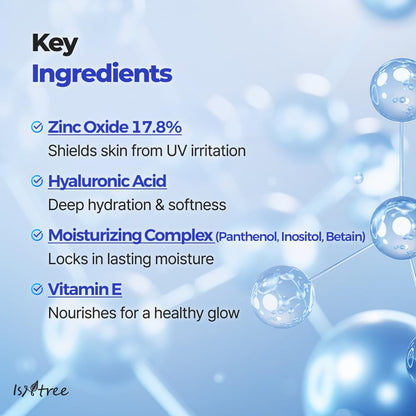 Isntree Hyaluronic Acid Natural Sun Cream 50ml — Sunscreen product image 139